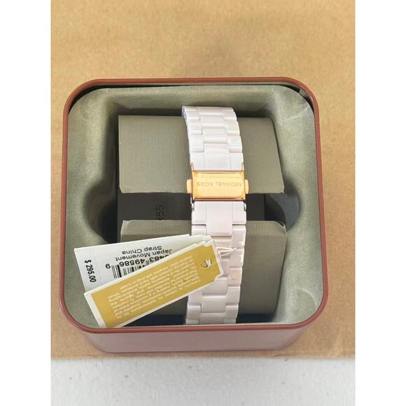 Michael Kors Ritz MK6838  Crystal White Dial Women's Watch - Picture 3 of 5